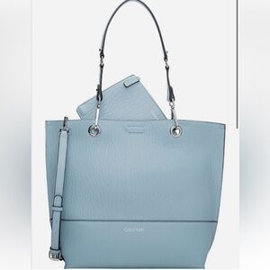Calvin Klein Twilight Blue Sonoma Reversible Tote